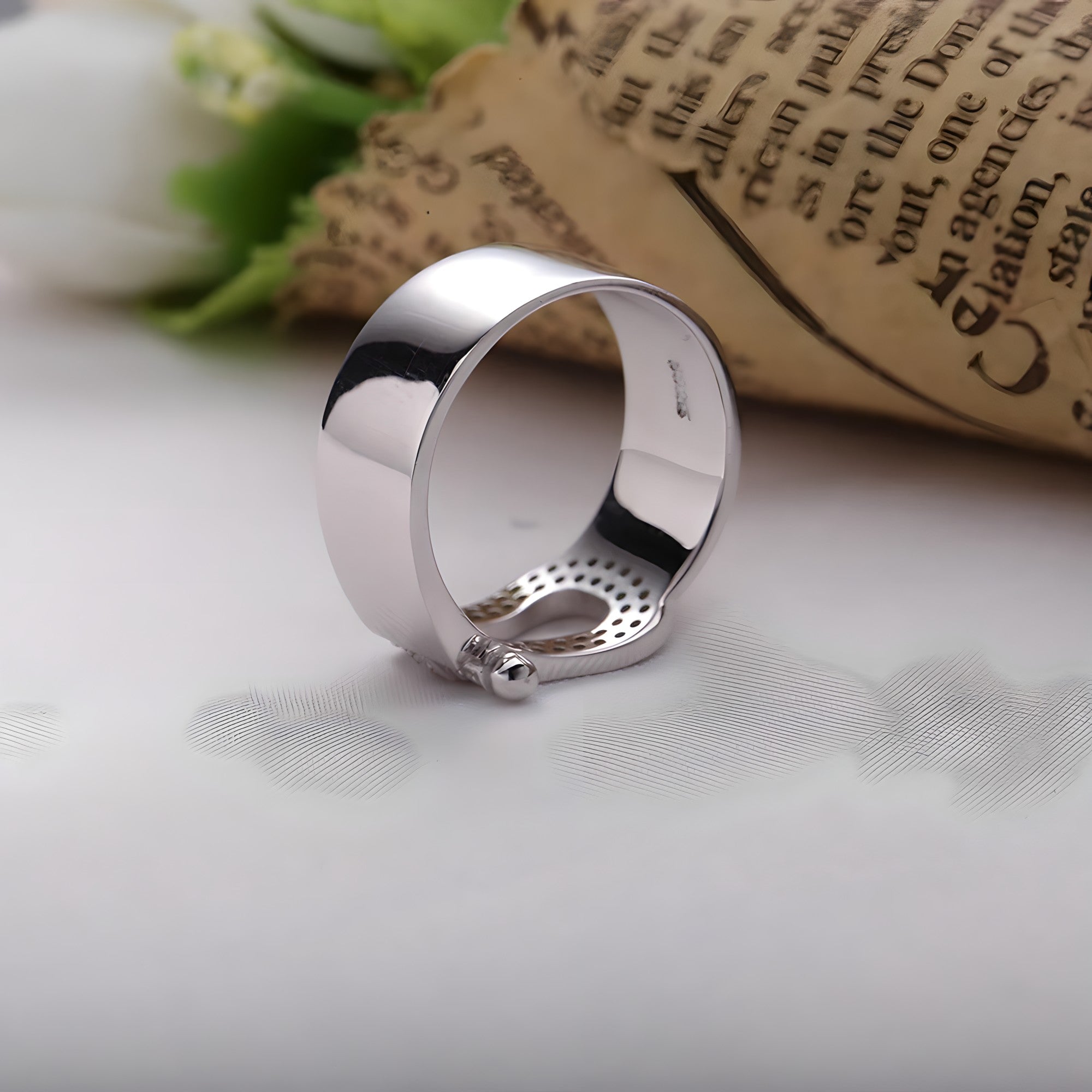 Sturdy Steed Horseshoe Ring