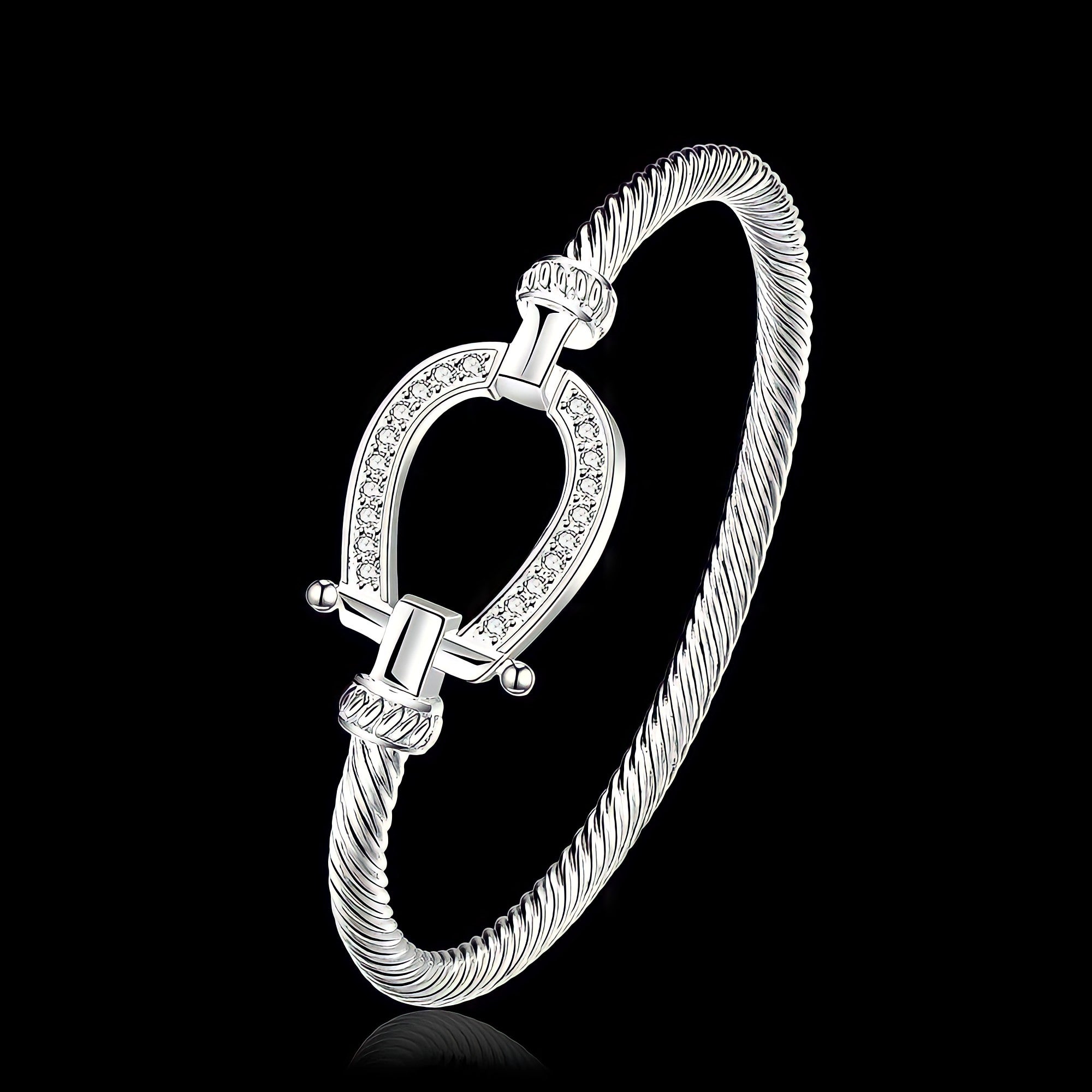 Regal Rider Horseshoe Cuff